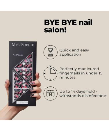 Miss Sophie Nail Wraps - Sleeping Beauty 24 | Ultra-Thin, Self-Adhesive, Long-Lasting Nail Wraps - Buy Online on GoSupps.com