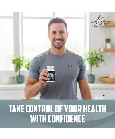 Alex Jones Naturals NAD+ Support Supplement | Ultra DNA Revival Formula | Cellular Energy & Wellness Support | Premium NMN + Resveratrol Blend | Vegan Capsules | 60 Count - Buy Online on GoSupps.com