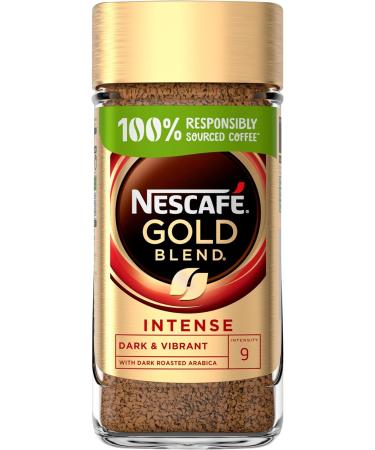 Nescaf Gold Blend Intense Instant Coffee Rich & Full-Bodied Dark Roasted Coffee Arabica & Robusta Coffee Premium Instant Coffee 200g & Gold Blend Decaff Instant Coffee 200g - Buy Online on GoSupps.com