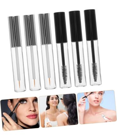 PLAFOPE 3pcs Empty Eyelashes Bottle Clear Eyelash Mascara Mini Funnels Empty Mascara Tubes with Wands - Buy Online on GoSupps.com