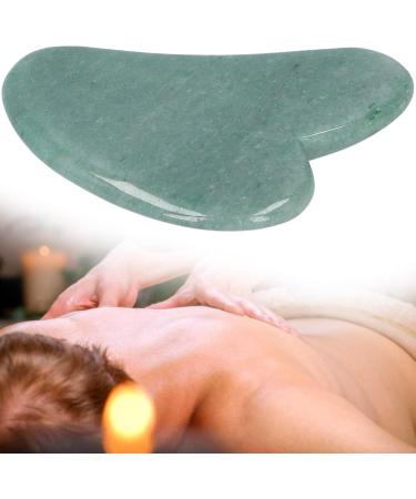 Heart-Shaped Scratch Plate - Polished Crystal Massage Device for Face Shoulder Leg & Belly | International Shipping - Buy Online on GoSupps.com