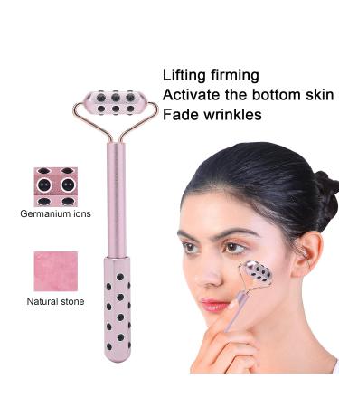 Germanium Roller for Wrinkle Removal | Face Tightening Massage Roller | Best Facial Massager - Buy Online on GoSupps.com