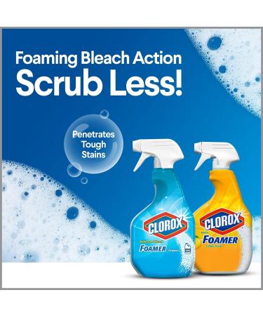 Clorox Disinfecting Bathroom Foamer with Bleach Original 30 oz Spray - Bathroom Cleaning - Buy Online on GoSupps.com