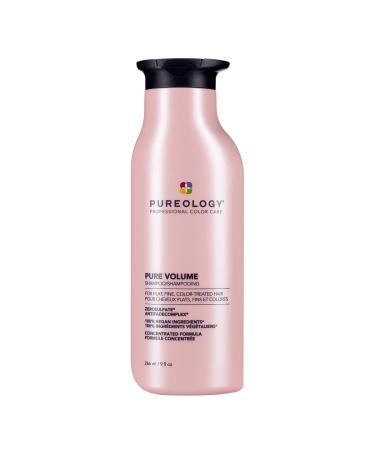 Pureology Pure Volume Shampoo | For Flat, Fine, Color-Treated Hair | Adds Lightweight Volume | Sulfate-Free | Vegan 9 Fl Oz (Pack of 1)
