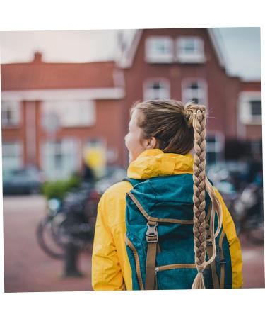 FRCOLOR Wig Women Ponytail Extension Braid Ponytail Long Ponytail Extension Clip Ponytail Extension Braid Hair Extension Human Synthetic High Temperature Wire Hair Piece Lengthen 80X3CM Golden - Buy Online on GoSupps.com