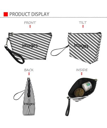 Howilath Galaxy Puppy Cosmetic Bag - Waterproof PU Leather Travel Bag for Girls | Stylish Cow Art Design - Buy Online on GoSupps.com