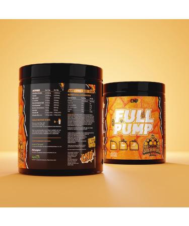 CNP Professional Full Pump Pre-Workout - Stim Free Energy & Muscle Pumps - 300g - 4 Flavours - The Orange Thing - Buy Online on GoSupps.com