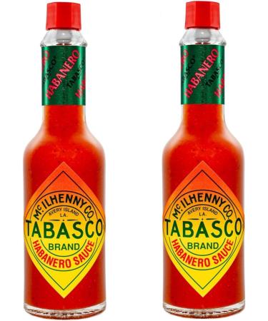 Tabasco Habanero Sauce Hot (60ml) - Pack of 2 - Buy Online on GoSupps.com
