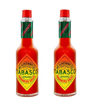 Tabasco Habanero Sauce Hot (60ml) - Pack of 2 - Buy Online on GoSupps.com
