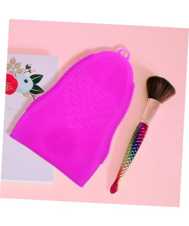 Buy MAGICLULU Makeup Brush Cleaning Pad - Silicone Facial Scrubber & Cleansing Mat - Soft Purple Makeup Cleaner for Oil & Dirt Removal - Buy Online on GoSupps.com
