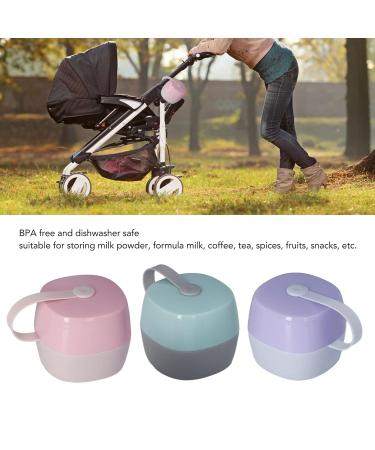 Pacifier Holder Case | 3-Piece Food Grade Milk Powder & Snack Storage | Large Capacity International Shipping - Buy Online on GoSupps.com