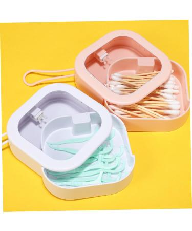 Zerodeko 3-Stage Storage Box for Hair Ropes - Small Flower-Shaped Container with Wall Hook | Travel-Friendly ABS Case for Face Masks & Accessories - Buy Online on GoSupps.com