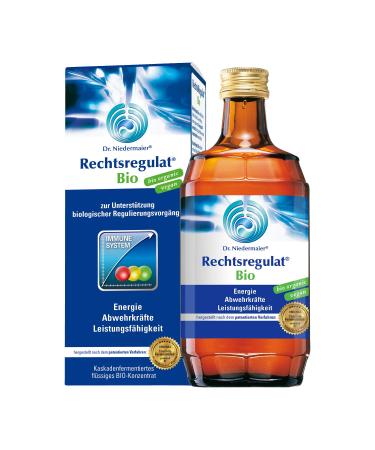 Dr.Niedermaier Rechtsregulat Bio I contains natural vitamin C immune system I fermented enzymes for biological purely vegetable immune regulation i 350ml 350 ml (1 Pack)