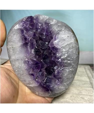 Amethyst Rough Stone Amethyst Stone Natural Crystal Minerals Specimen Geode Living Ornaments for Home Decoration Room Stone Collection - Buy Online on GoSupps.com