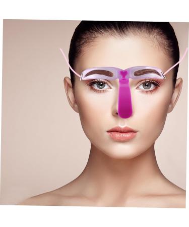 NOLITOY Set 8 Three-dimensional Eyebrow Card Eyeliner Stencil Eyebrow Makeup Stencil Eyebrow Ruler Make up - Buy Online on GoSupps.com