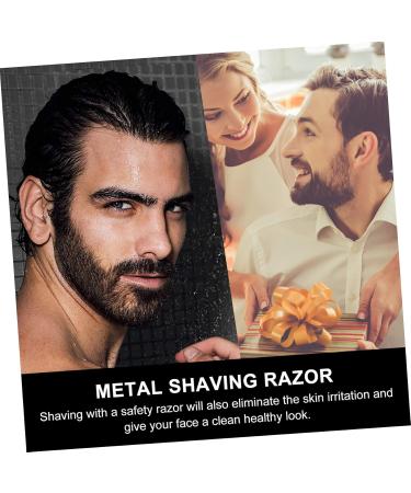 Fomiyes 2nd Old Razor Manual Beard Trimmer - Ergonomic Barber Grooming Tool - Stainless Steel Design for Men - Buy Online on GoSupps.com
