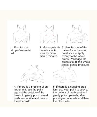 Essential Oil for Breast Massage - 10ml Plant Extract | Deeply Penetrating Tightening Serum for Women - Buy Online on GoSupps.com