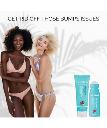 Razor Bump Treatment for Bikini Area - Ingrown Hair Serum for Men & Women | Dark Spot Corrector | Made in USA | Say Goodbye to Razor Burns - Buy Online on GoSupps.com