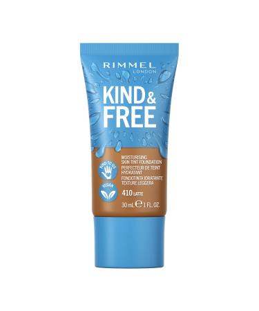 Rimmel Kind + Free Moisturising Skin Tint Foundation Latte 410 Latte 30 ml (Pack of 1)
