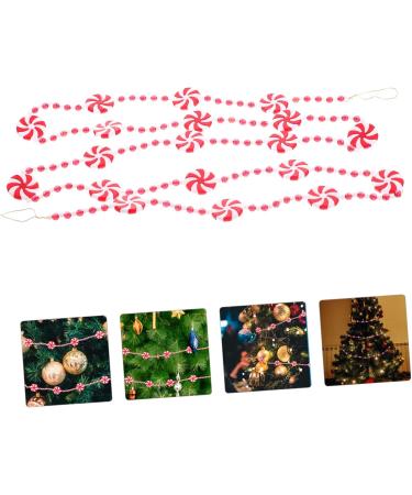 STOBAZA 10pcs Christmas Candy Bunches Garland Christmas Tree Ornaments Christmas Hanging Ornament Rattan - Buy Online on GoSupps.com