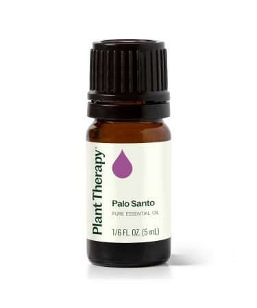 Plant Therapy Palo Santo Essential Oil 5 mL (1/6 oz) 100% Pure Undiluted Natural Calming Aromatherapy Tension Headache Pain Support 0.17 Fl Oz (Pack of 1)