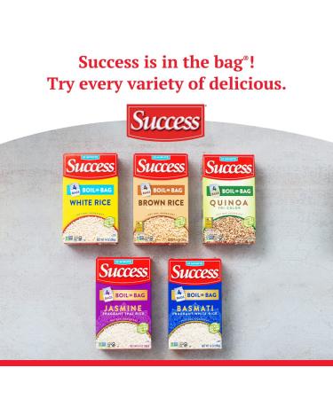Success Basmati Rice Boil-in-Bag | Quick & Easy 14oz Rice Meal - Buy Online on GoSupps.com