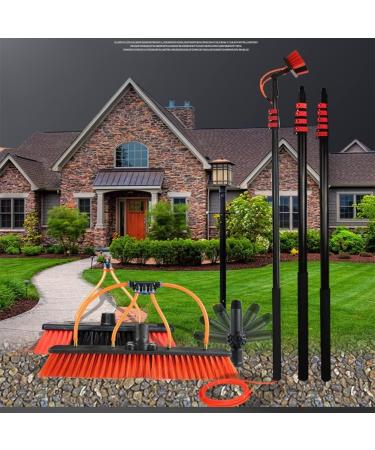 Water Fed Window Cleaning Pole Water Fed Extendable Brush Suitable For Cleaner Conservatory Roof Photovoltaic Panel Cleaning Photovoltaic Panel Cleaning (Color : 30cm Size : 6m) 6m 30cm - Buy Online on GoSupps.com