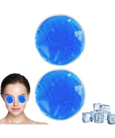 Hot and Cold Gel Ice Packs Instant Gel Cold Packs | Small Ice Packs for Injuries Reusable for Eye Muscle Skin Care and Cool Down Blue 7cm - Buy Online on GoSupps.com