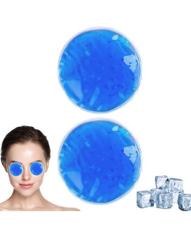 Gel Ice Packs Reusable - Reusable Gel Ice Packs for Injuries Reusable | Reusable Hot and Cold Gel Ice Packs for Injuries for Skin Care Swelling Cool Down Eye Muscle Riastvy Blue 11 cm