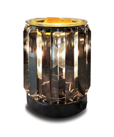 Dabuda Wax Warmer Candle Wax Warmer Essential Oil Warmer Incense Wax Melt Warmer Night Light (Black)