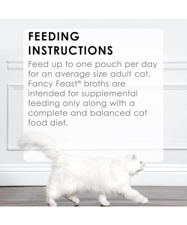 Fancy Feast Classic Broths Cat Food Complement Collection Variety Pack 3 Flavours - 40 g Pouch (12 Pack) Classic Broths Variety 12 - Buy Online on GoSupps.com