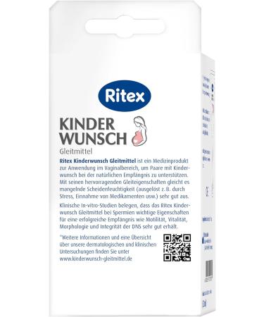 Buy Ritex Fertility Lubricant - 8 Applicators (4 ml each) for Enhanced Conception - International Shipping Available - Buy Online on GoSupps.com