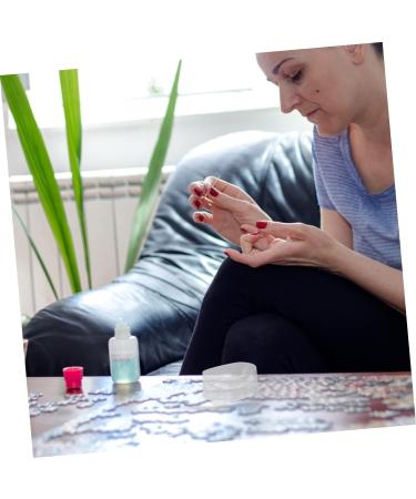 FRCOLOR Pack of 42 Powder Boxes for Dipping Nails Stickers Storage Jars French Manicure Nail Polish Tool Trays Manicure Powder Box Cajas Organizadoras Recycling System for Nail Powder 5X4X2.5CMx7pcs White x 7 pieces - Buy Online on GoSupps.com