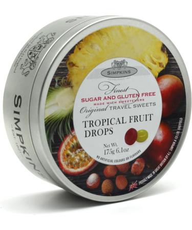Go2 Groceries bundle Simpkins Flavoured Sugar Free Travel Sweets 2 Mixed 2 Tropical & 2 Citrus Fruits (6x175g each) with 1 Game Card - Buy Online on GoSupps.com
