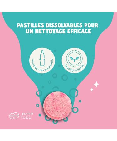 EzeeTabs All Purpose Cleaner Set - Cleaning Tablets for Microplastic-free Biodegradable & Vegan Cleaning Product - 2 x Cleaner for All Surfaces - Buy Online on GoSupps.com