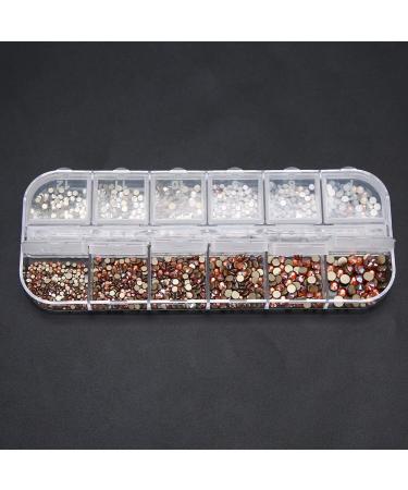 Rhinestones Nail Rhinestones Manicure Rhinestones Nail Art Accessory Nail Art Learners(Rhinestone 8#) - Buy Online on GoSupps.com