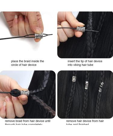 152 Pieces Dreadlocks Jewelry & Hair Accessories | Decorative Locs Beads for Women - Imitation Wooden & Metal Styles - Buy Online on GoSupps.com