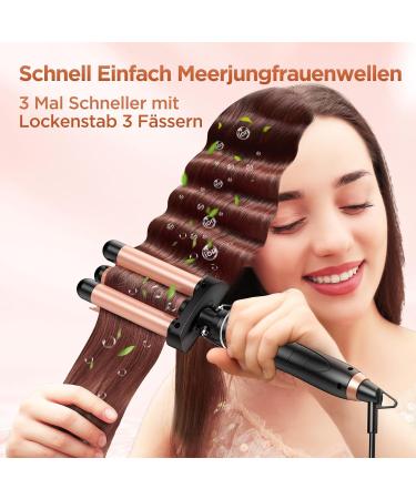 Buy Bestope 5 in 1 Mix Curling Iron Set - Adjustable Temperature 5 Barrels for Large Curls PTC Quick Heat - Perfect for International Shipping - Buy Online on GoSupps.com