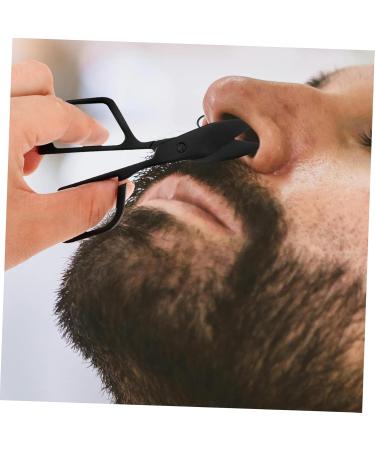 Buy Minkissy 2pcs Nose Hair Trimmer & Brow Shaping Scissors | Stainless Steel Facial Hair Removal Shears - Perfect for Eyelashes & Vibrissa - International Shipping Available - Buy Online on GoSupps.com