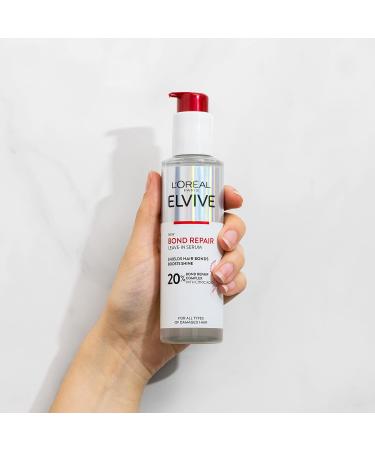 L'Oreal Paris Elvive Bond Repair Leave-in Serum 150ml - Deep Repair Bonding Hair Care - Buy Online on GoSupps.com