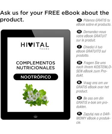 Nootropic Bacopa Monnieri 10000 mg 180 capsules for 6 months. Natural Nootropic that increases memory concentration energy and mental agility as well as performance. With caffeine - Buy Online on GoSupps.com