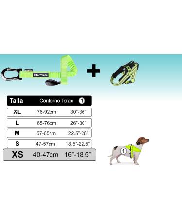 Shop Patented Bike & Dog Leash Set - XS Yellow Dog Harness & 3-Ring Dishes for Cycling Adventures - Buy Online on GoSupps.com