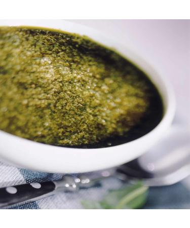 Basil Powder 200g - Premium Quality Gluten-Free Non-GMO Vegan Freshly Ground Basil Aromatic Herb Seasoning Perfect for Italian Cuisine Soups Sauces & Marinades - Buy Online on GoSupps.com