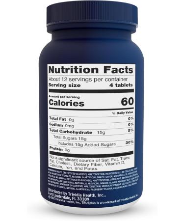 TRUEplus Glucose Tablets - Assorted Flavors (Grape Raspberry Orange) - 50ct Bottle for Quick Energy Boost - Ideal for Diabetics - Fast International Shipping - Buy Online on GoSupps.com