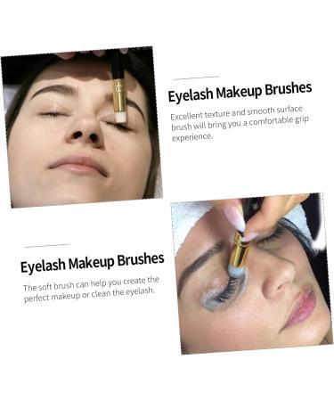 NOLITOY Eyelash Cleaning Brush Set - 2pcs Lash Extension Tools & Shampoo Brushes for Perfect Eye Makeup Care - Buy Online on GoSupps.com