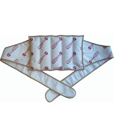 Thermalon Microwave Activated Moist Heat Therapy Wrap for Back, Hip, Shoulders - 7x12 with Ties - Buy Online on GoSupps.com