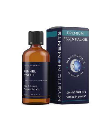 Mystic Moments |Fennel sweet essential oil 100ml -pure & natural oil for diffusers aromatherapy and massage mixtures of vegan GVO - -free