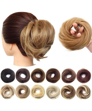 Hair Scrunchies Hair Bun Synthetic Hair Band Donut Messy Elastic Bun Straight Bun Messy Bun Extension Hair Band Elastic Rubber Band Hair Bun Women Hair Bun (Color : Q7-4) - Buy Online on GoSupps.com