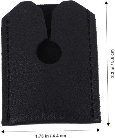 Merry Happy 2-St Storage Case for Razor - Protective Etui Travel Shell for Hairdressing & Manual Razors Synthetic Leather Design - Buy Online on GoSupps.com