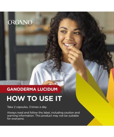 Organo OGX Organic Ganoderma Lucidum 90-Count - Buy Online on GoSupps.com